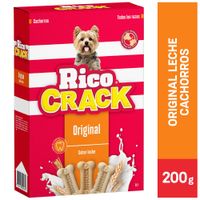 Alimento para Perro RICOCRACK Galletas Cachorro Sabor Leche Caja 200g
