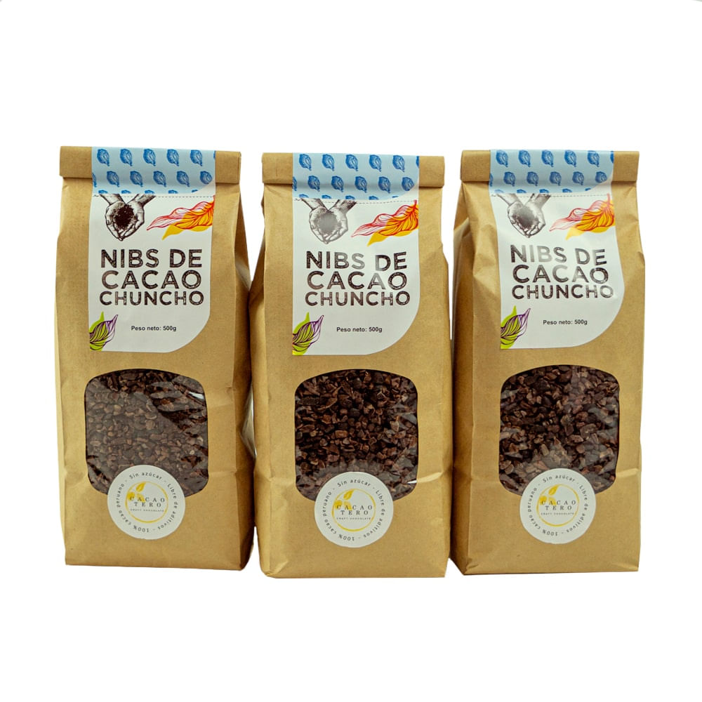 Nibs de Cacao Cacaotero Cacao Chuncho 500g plazaVea Supermercado