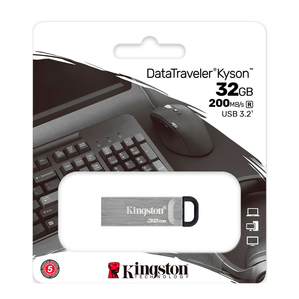 Memoria USB 3.2 Kingston DTKN 32GB 200MB/s