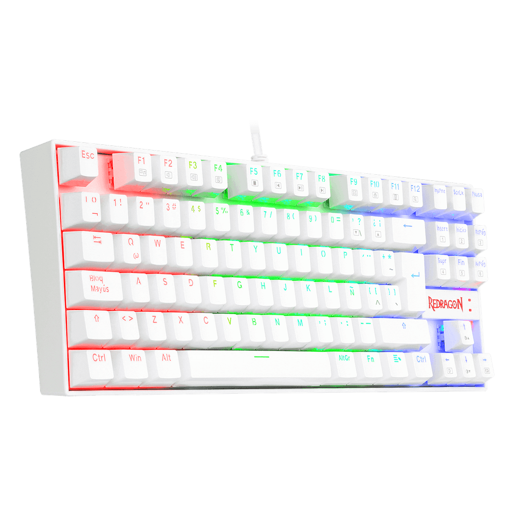 redragon kumara k552 white switch blue