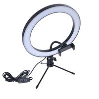 Aro de Luz Led con Mini Tripode y Porta Celular
