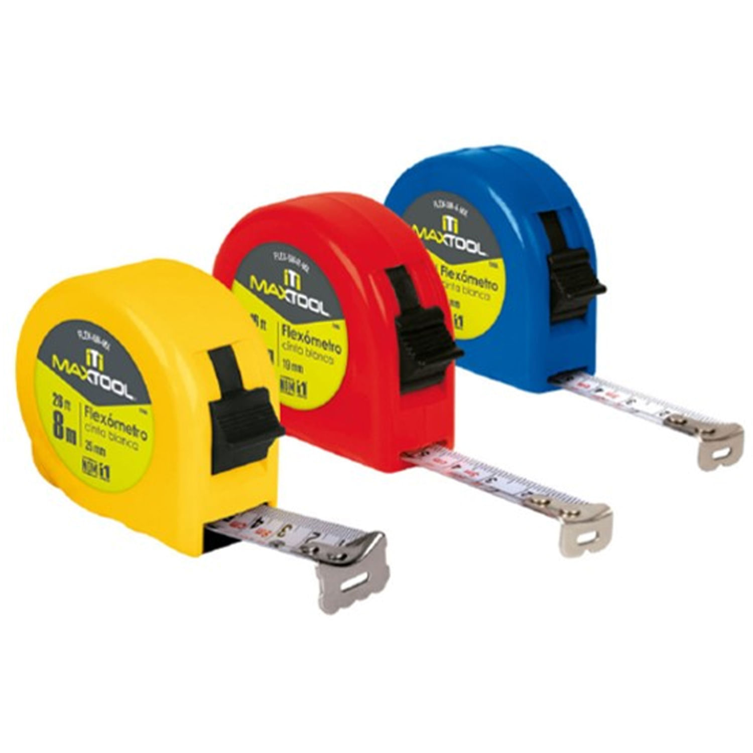 Huincha Maxtool De 8 M Color Amarillo