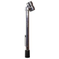 Medidor de Aire TOP GAN Dual Cromado