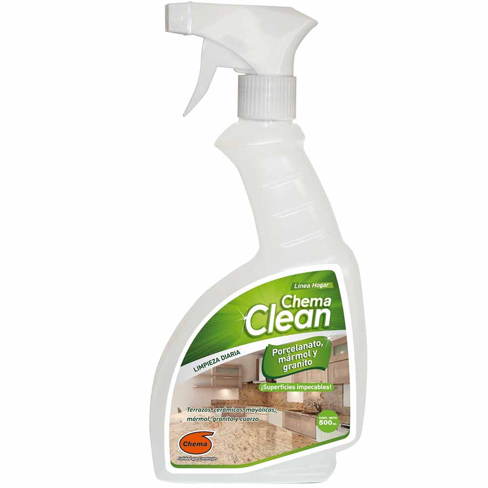Limpiador de Pisos Porcelanatos, Mármol y Granito CHEMA CLEAN Doypack 500ml