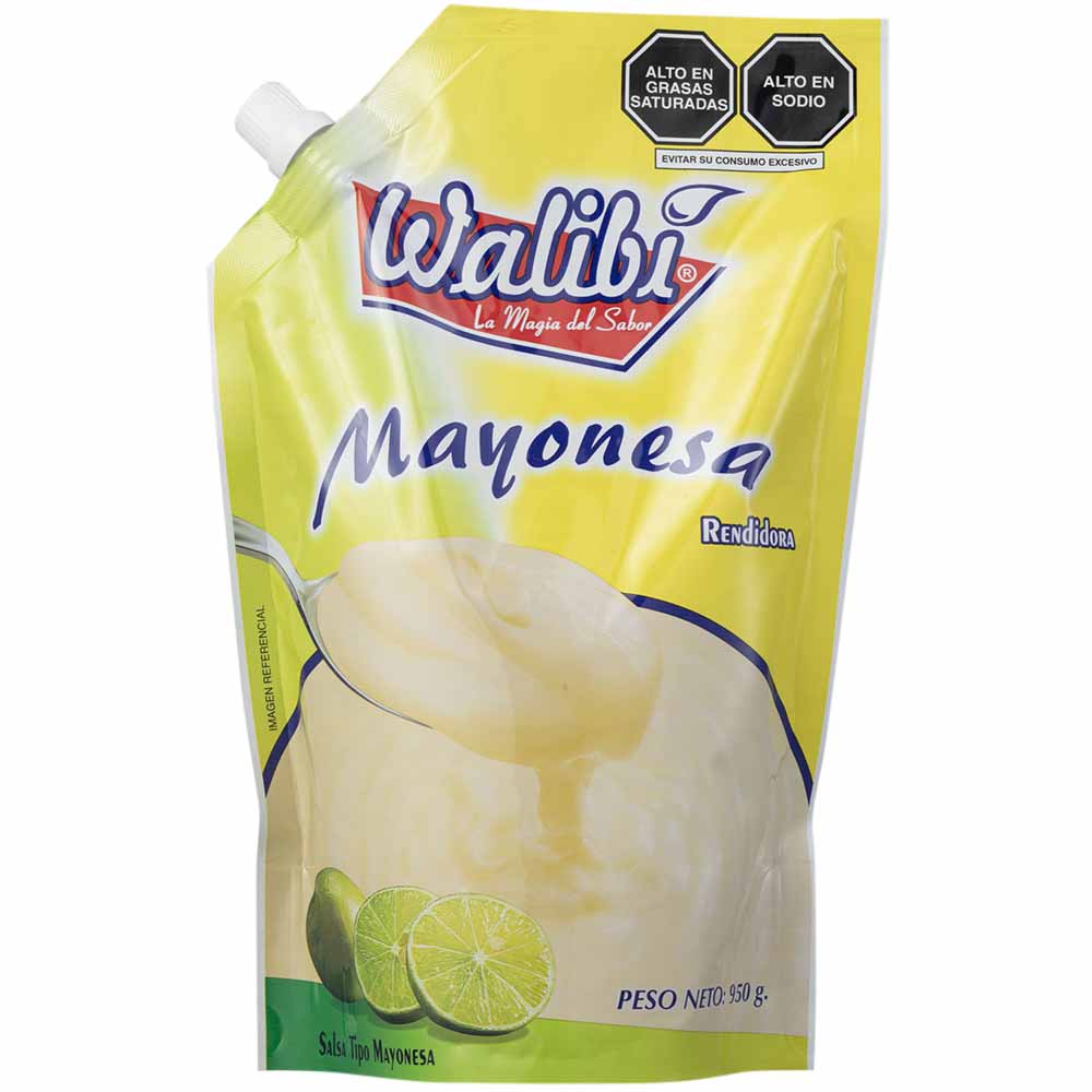 Mayonesa Rendidora WALIBI Doypack 950g