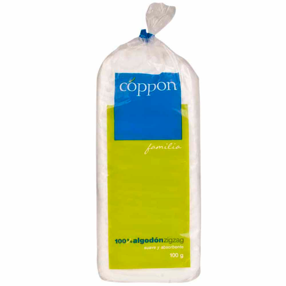 Algodón COPPON Familia zigzag Bolsa 100Gr