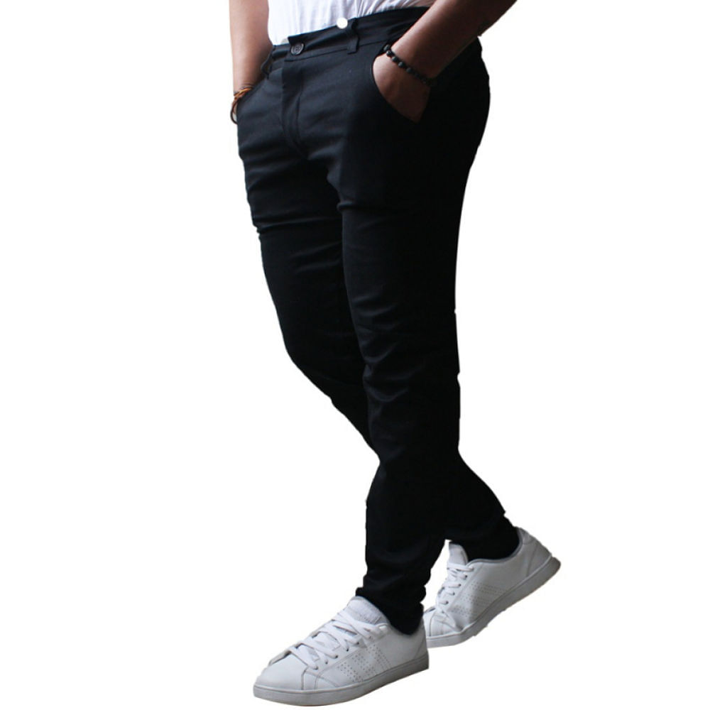 PANTALON DRIL NEGRO - Comprar en CHIETY