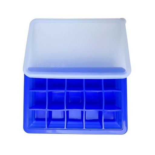 Cubeta Para Hielo 2 Blanco y Azul - Tienda online Estra