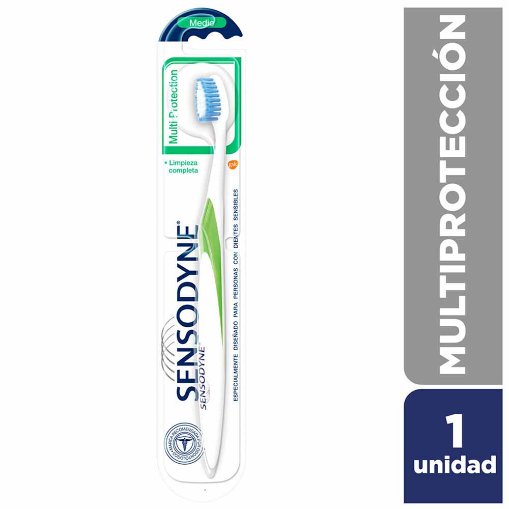 Cepillo de Dientes SENSODYNE Multiprotección Medium Paquete 1un