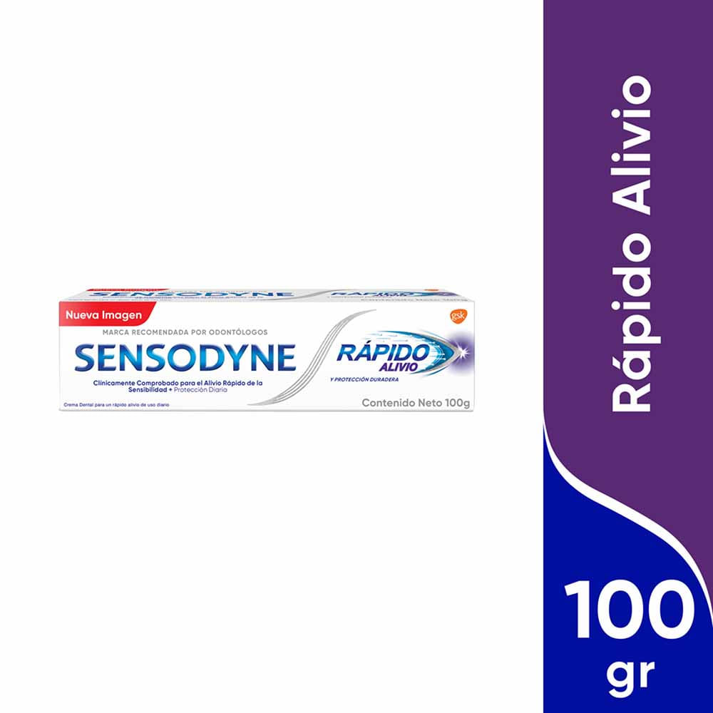 Pasta Dental SENSODYNE Rápido Alivio Tubo 100g