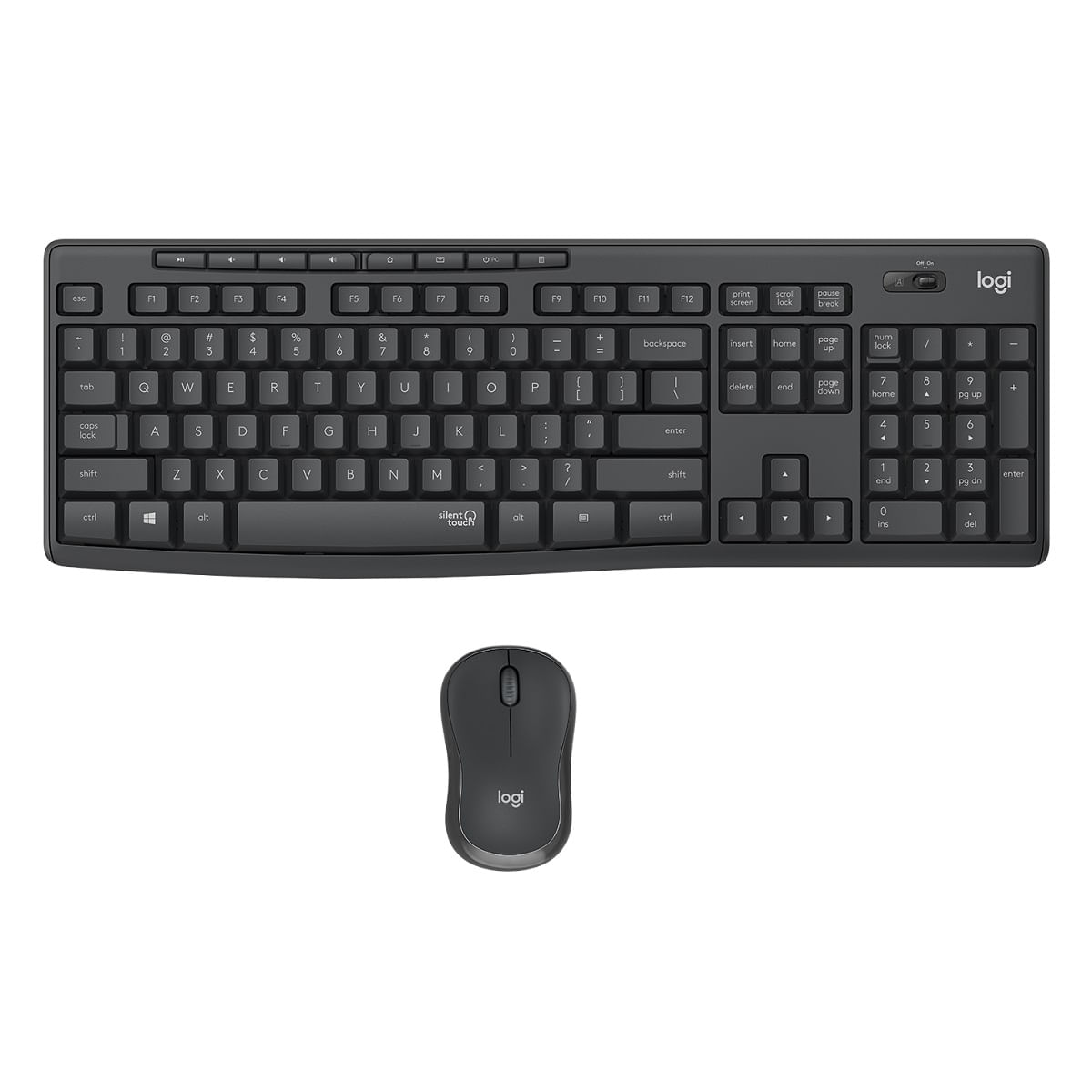 Kit Teclado y Mouse Logitech MK295 Inalámbrico
