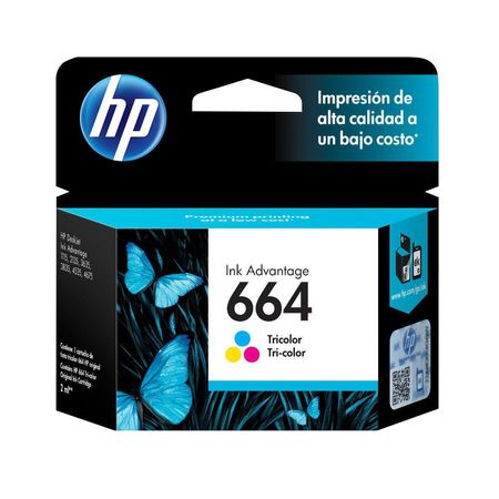 Cartucho de tinta HP 664 Tricolor Original | plazaVea - Supermercado