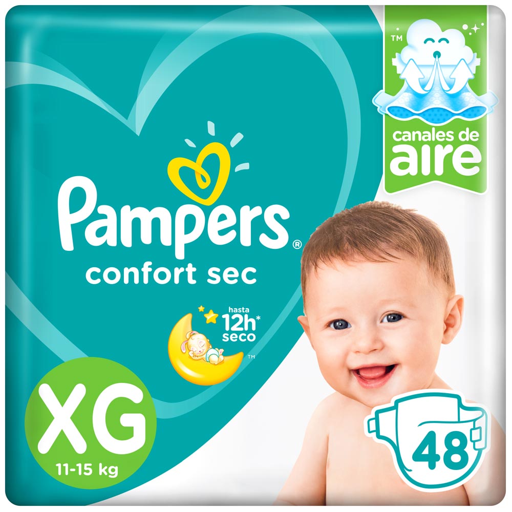 Panales Para Bebe Pampers Confort Sec Talla Xg Paquete 48un Plazavea Supermercado Panales Para Bebe Pampers Confort Sec Talla Xg Paquete 48un Plazavea Supermercado