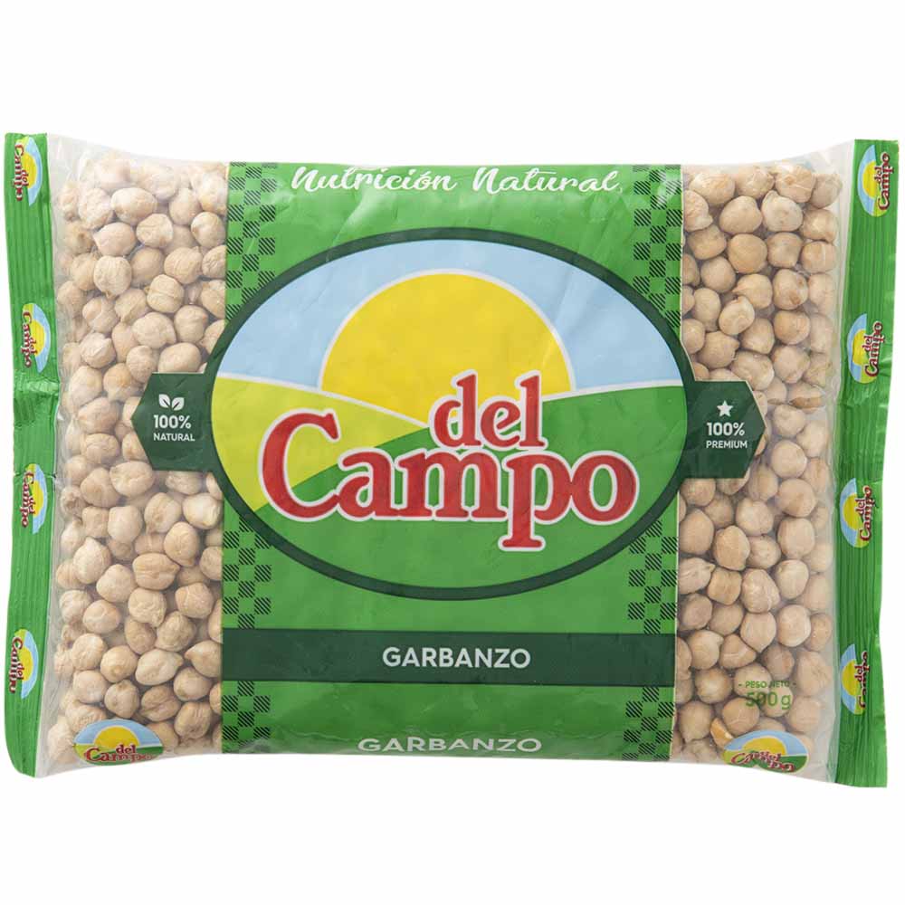 Garbanzo DEL CAMPO Bolsa 500g plazaVea Supermercado