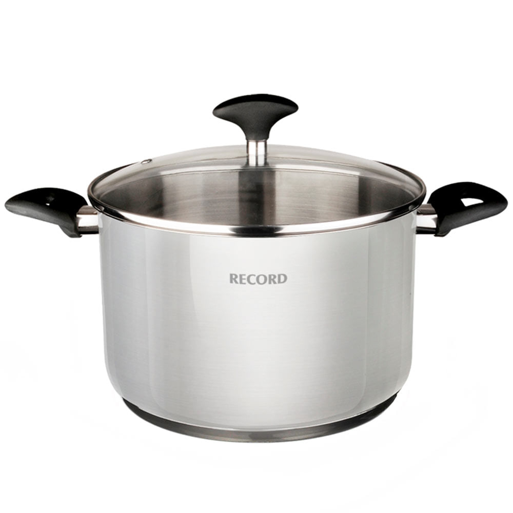 Olla Alta RECORD Gia Plus N°24 Acero