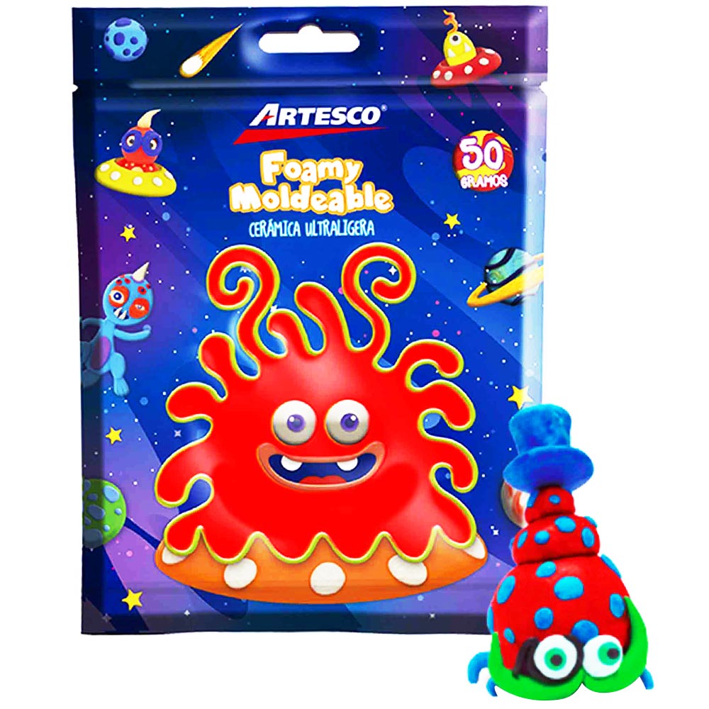 Cerámica Ultraligera ARTESCO Rojo Pote 50g
