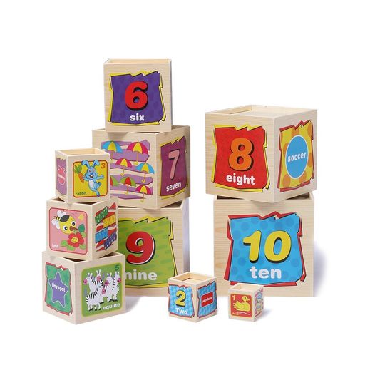 Juguete Didáctico Tren con cubos del abecedario - Didactoys, juguetes  didácticos
