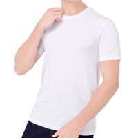 Polo Boston Manga Corta Cuello Redondo Blanco