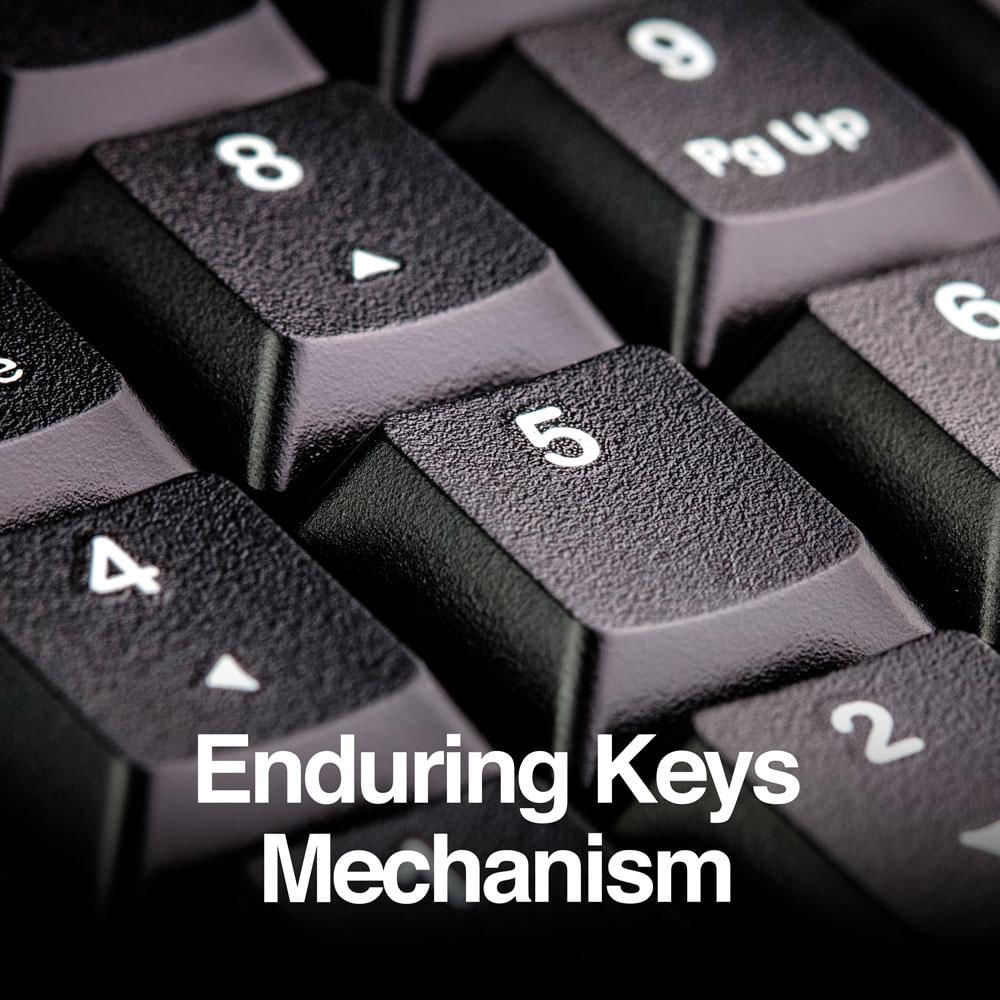 Teclado numérico USB Argom retráctil Negro - ARG-KB-1076