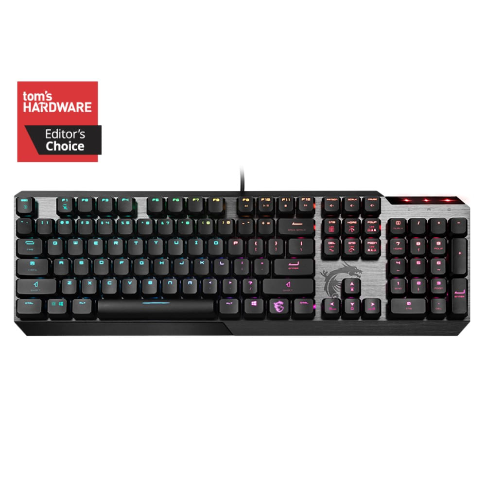 Teclado MSI Vigor Low Profile US Gamer - GK50