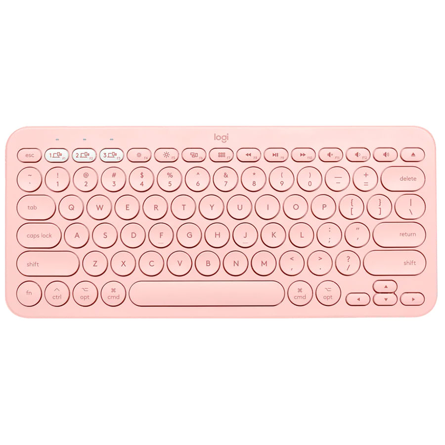 Teclado Logitech K380 Bluetooth Inalámbrico Universal Rosado - 920-009594
