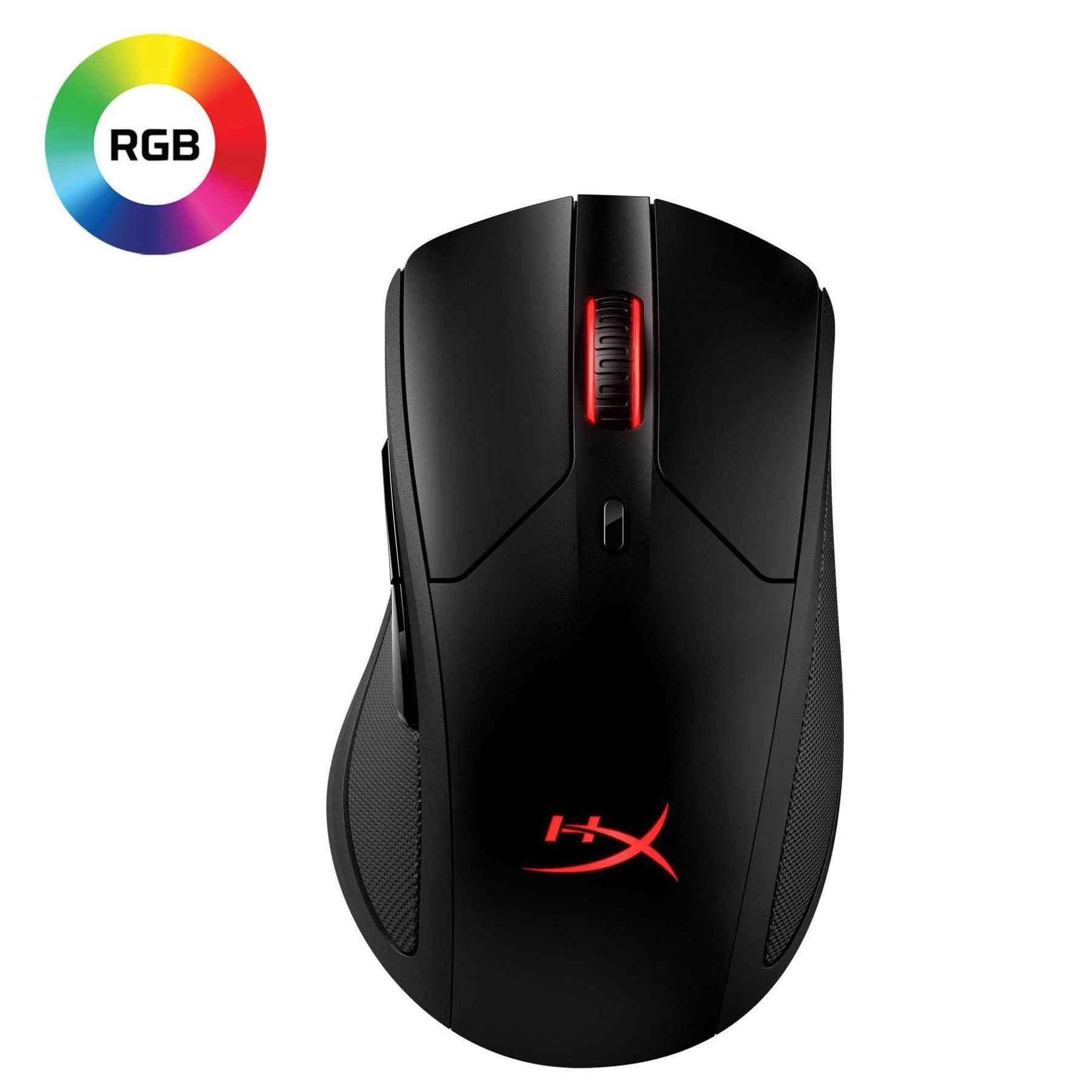 Mouse HyperX Pulsefire Dart RGB Gaming RF Inalámbrico Qi Pixart 3389 PC, PS4, Xbox One - HX-MC006B