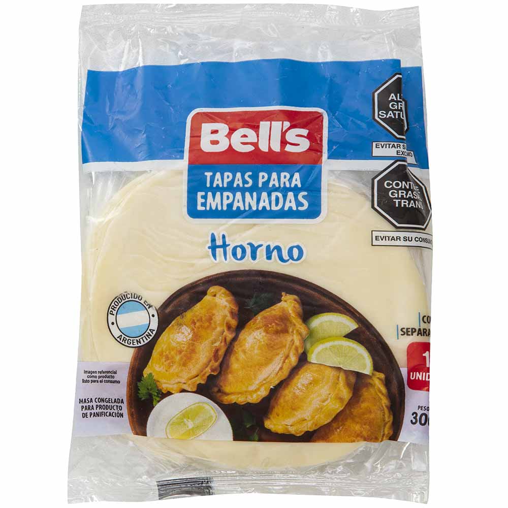 Tapa Empanada BELL'S Paquete 12un