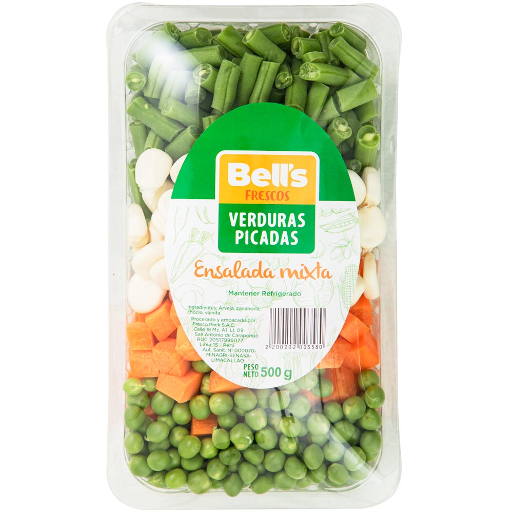 Ensalada Mixta BELL'S Bandeja 500g