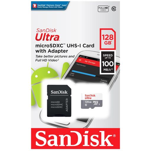 Tarjeta microSD SanDisk Extreme de 128GB 