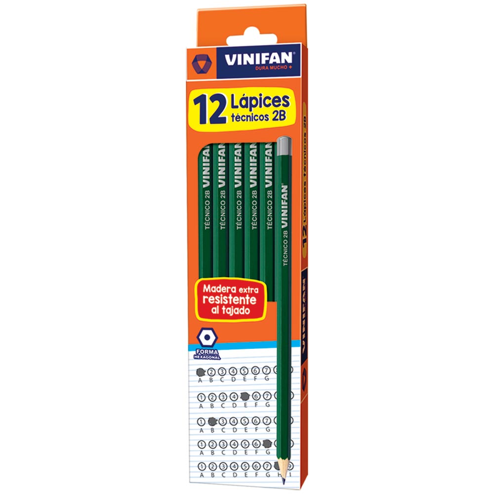 Lápices VINIFAN Técnico Caja 12un