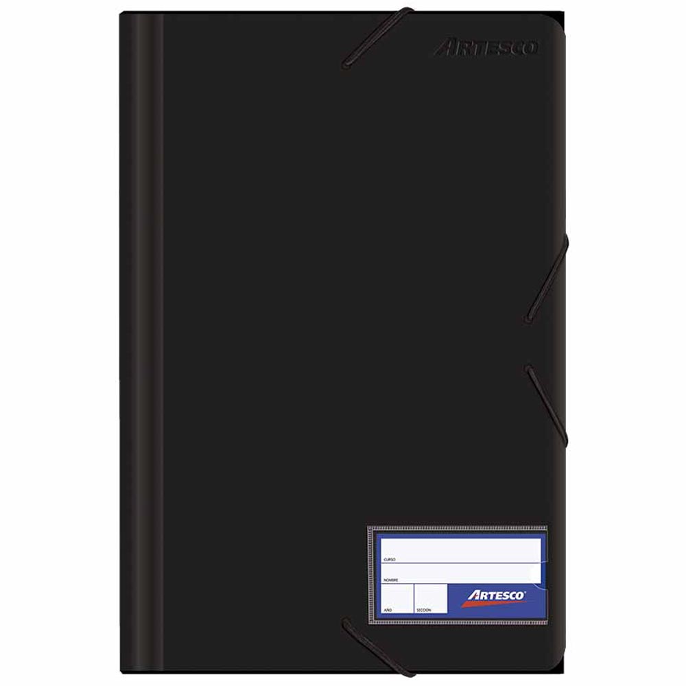 Folder ARTESCO con Liga Negro