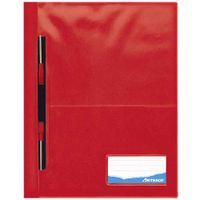 Folder ARTESCO A4 Tapa Transparente C/Gusano