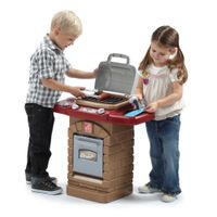 Cocina con parrilla y accesorios para niños Step2