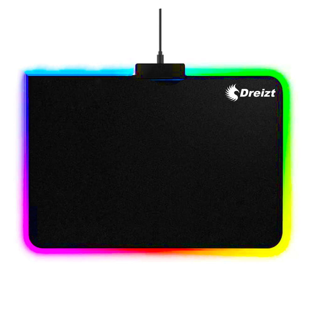 Mousepad Gamer DREIZT RGB Multicolor 30CM X 25CM