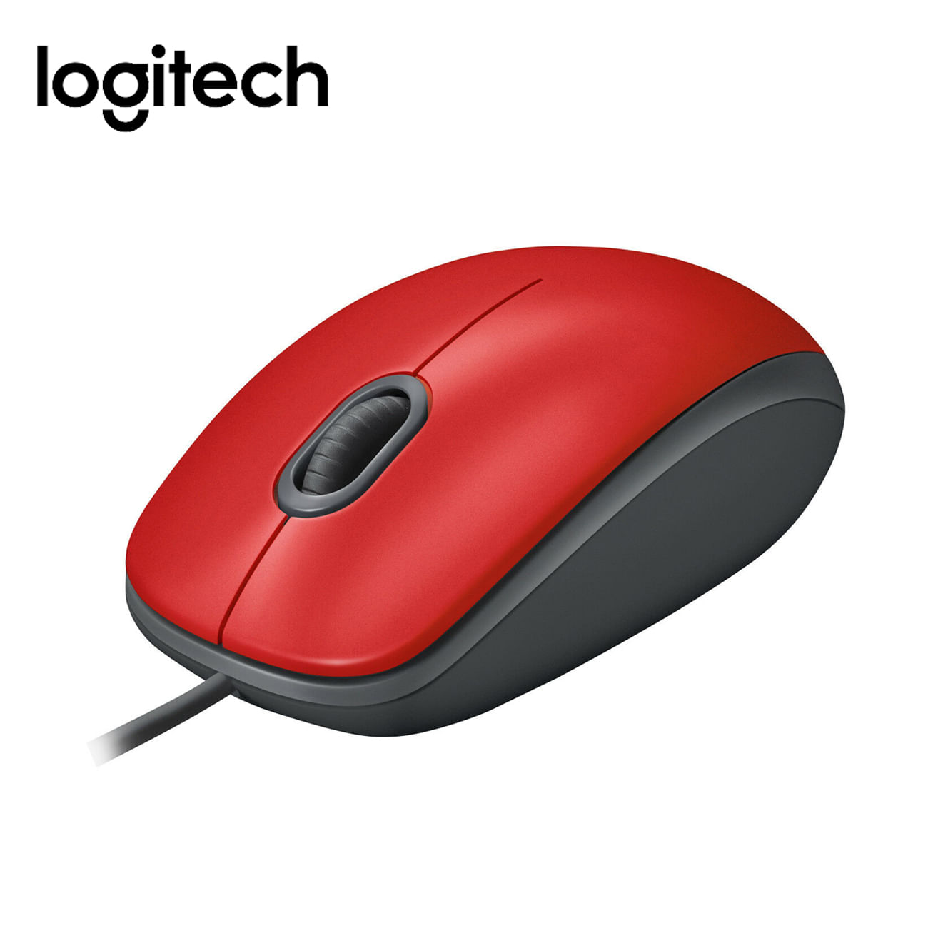 Mouse Logitech M110 Silent Optico Usb Red