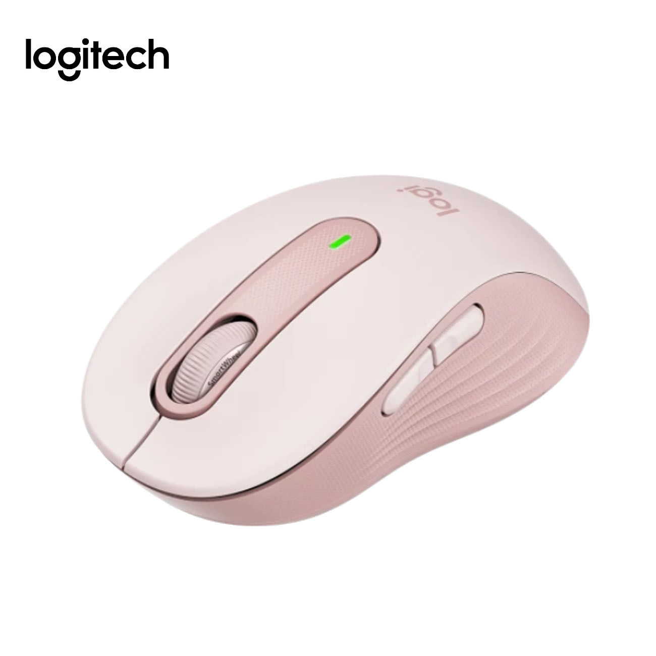 Mouse Logitech Signature M650 Rose + Pad Mouse Antisalpicaduras