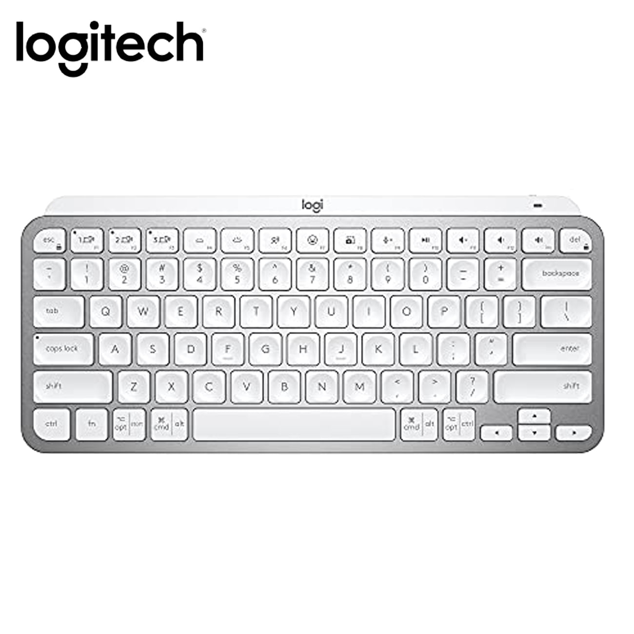 Teclado Logitech Mx Keys Mini Multi-Device Bt Iluminado Pale Grey Sp
