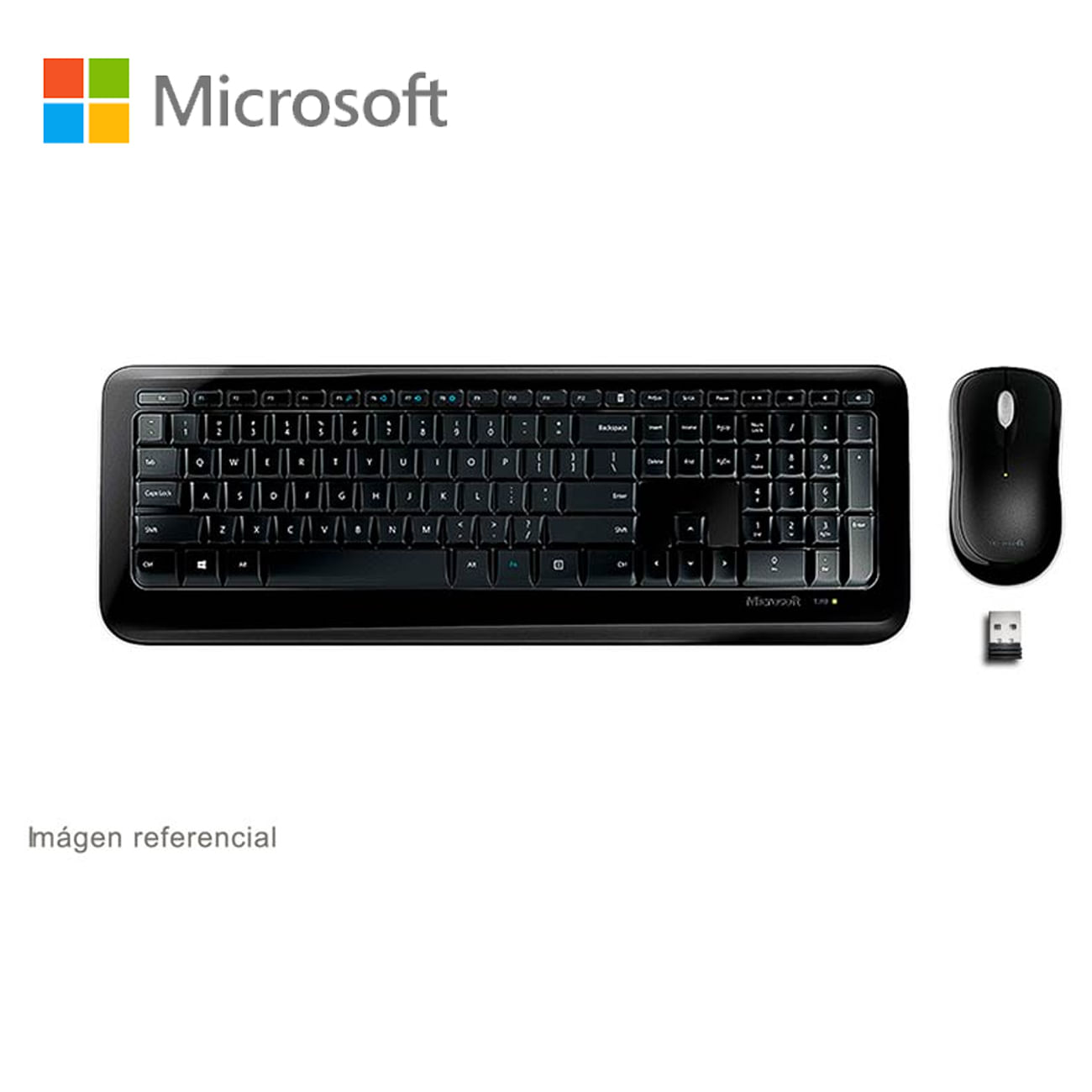 Kit Teclado Y Mouse Inalámbrico Microsoft Desktop 850