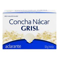 Jabón Tocador Grisi Concha De Nácar - Barra 125 G