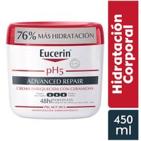 Crema Corporal Eucerin Reparadora pH5 - Pote 450 ML