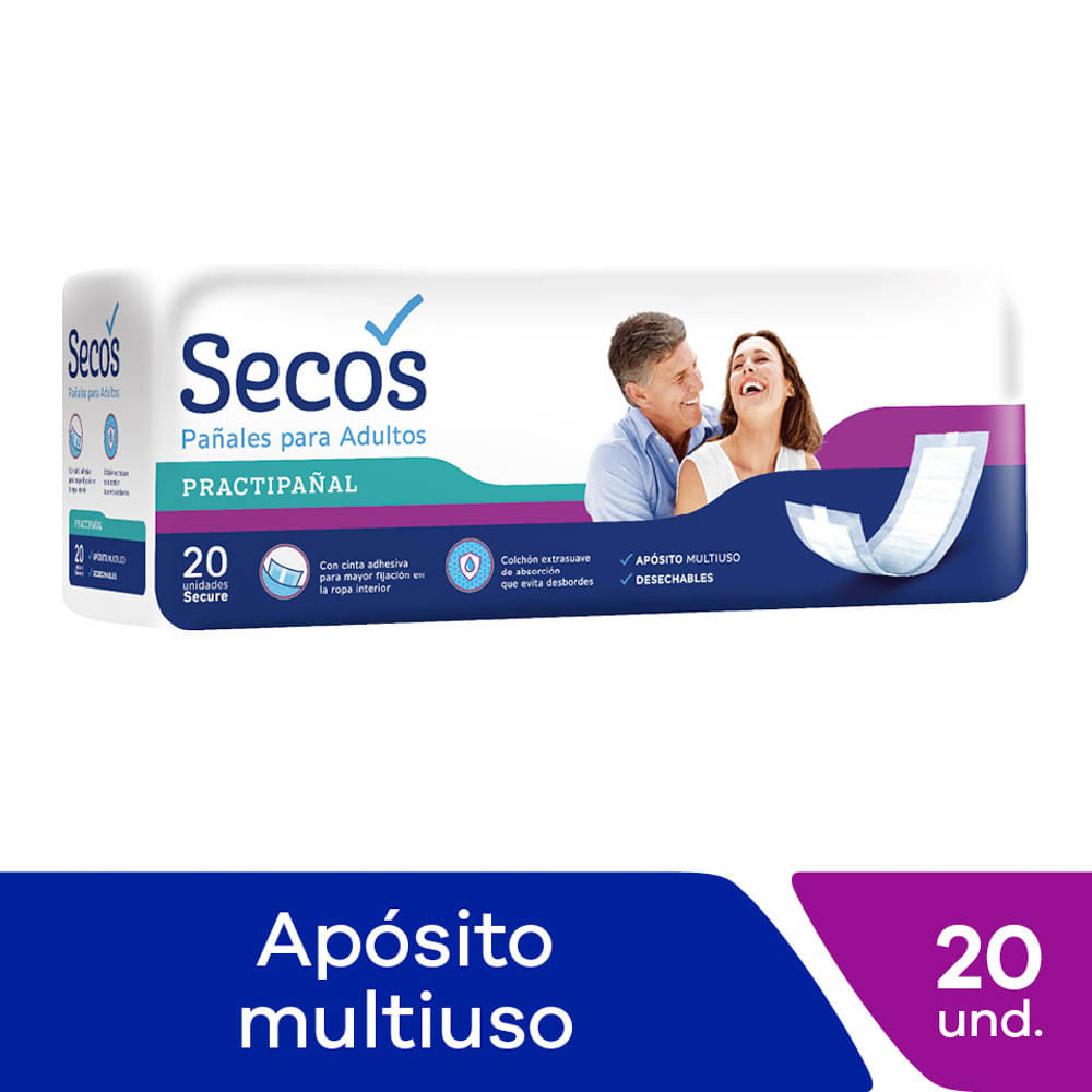 Practipañal Secos - Bolsa 20 UN