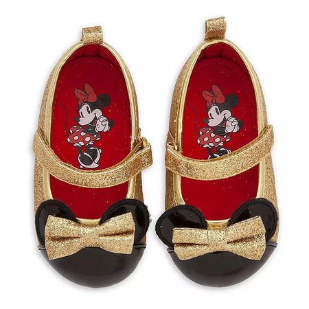 Zapatos Bebé Disney Store Minnie Mouse Dorados | plazaVea - Supermercado