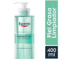 Gel Limpiador Facial Eucerin DermoPure - Frasco 400 ML