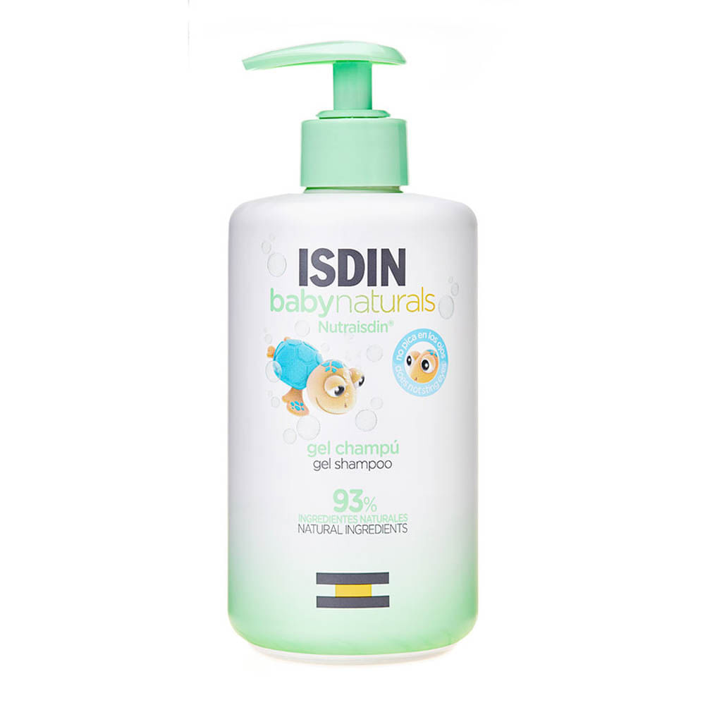 Gel Shampoo ISDIN Baby Naturals - Frasco 400 ML
