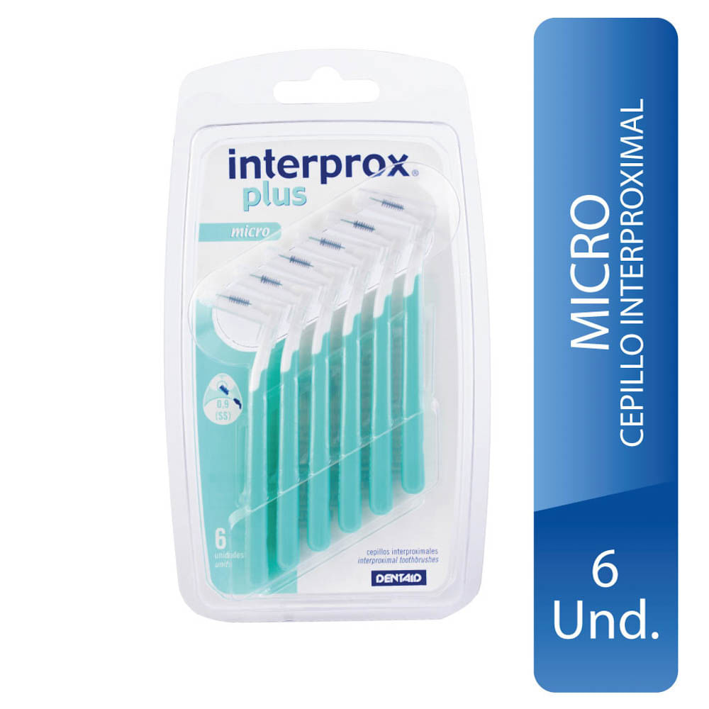 Cepillos Interproximales Interprox Plus Micro - Blister 6 UN
