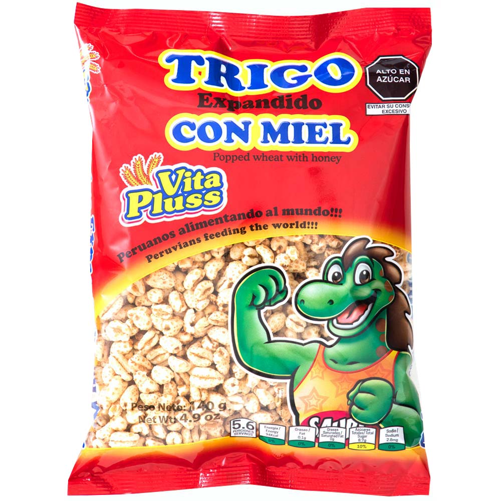 Cereal de Trigo con Miel VITA PLUSS Bolsa 140g plazaVea Supermercado Cereal de Trigo con Miel VITA PLUSS Bolsa 140g plazaVea Supermercado