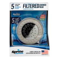 Cabezal de Ducha AC5-CM Todo en 1 con Filtro Anti Cloro e Impurezas Masaje 5 posiciones