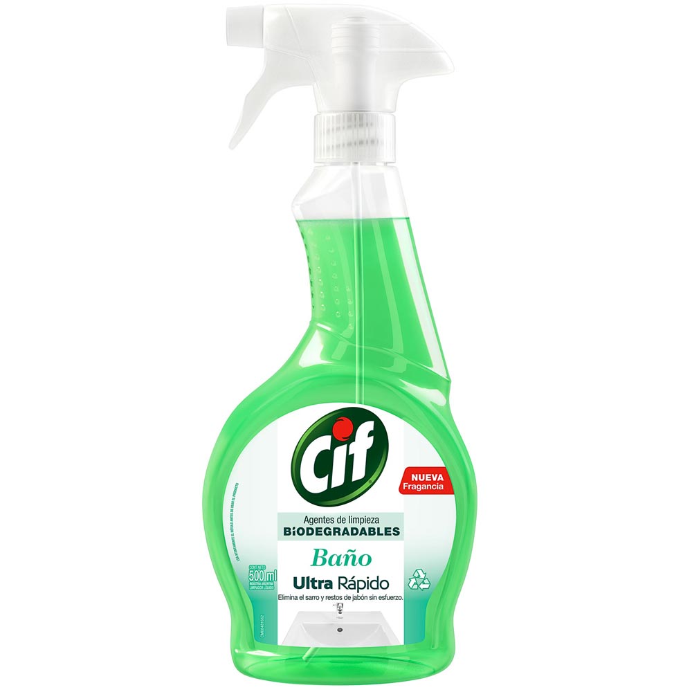 Limpieza y brillo limpiador de baño pistola 750 ml · CIF · Supermercado El  Corte Inglés El Corte Inglés