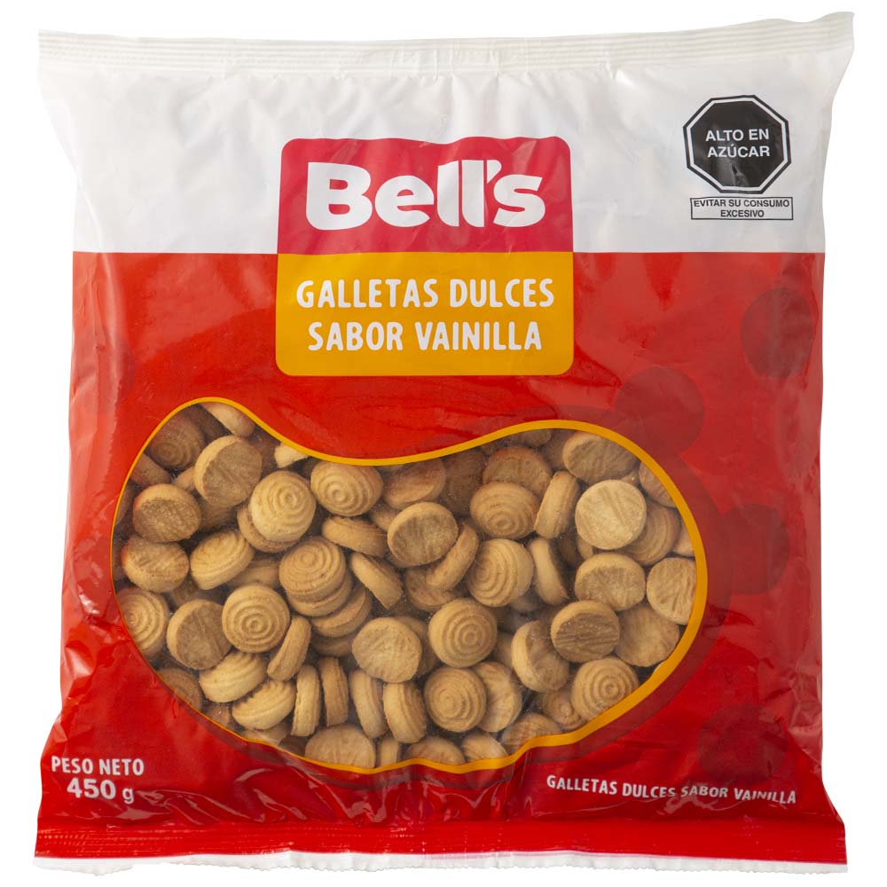 Galletitas BELL’S Sabor a Vainilla Bolsa 450g