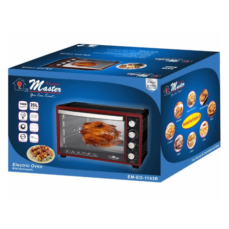 Horno Eléctrico Electro Master 35 Litros 2000W | plazaVea - Supermercado